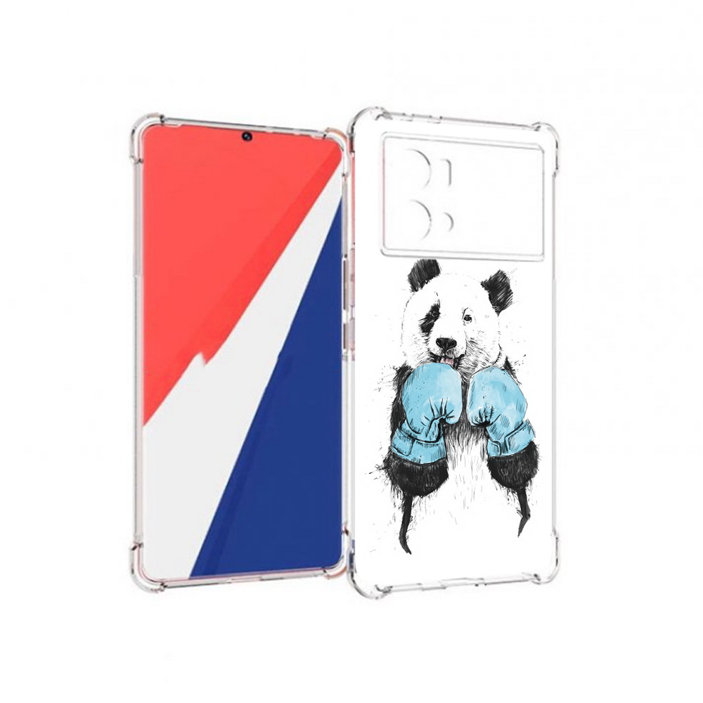 

Чехол MyPads Tocco для Vivo 9 Pro панда боксер (PT226978.402.531), Прозрачный, Tocco
