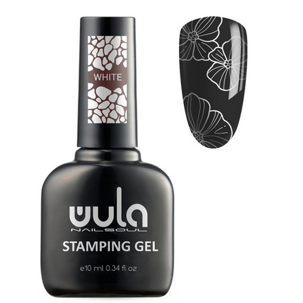 

Гель-лак WULA Nailsoul Stamping белый