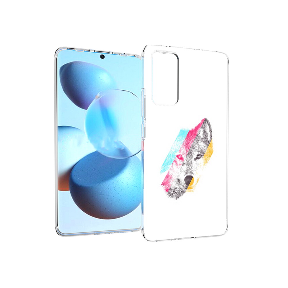 

Чехол MyPads Tocco для Xiaomi Mi Civi волк градиент (PT172370.274.268), Прозрачный, Tocco