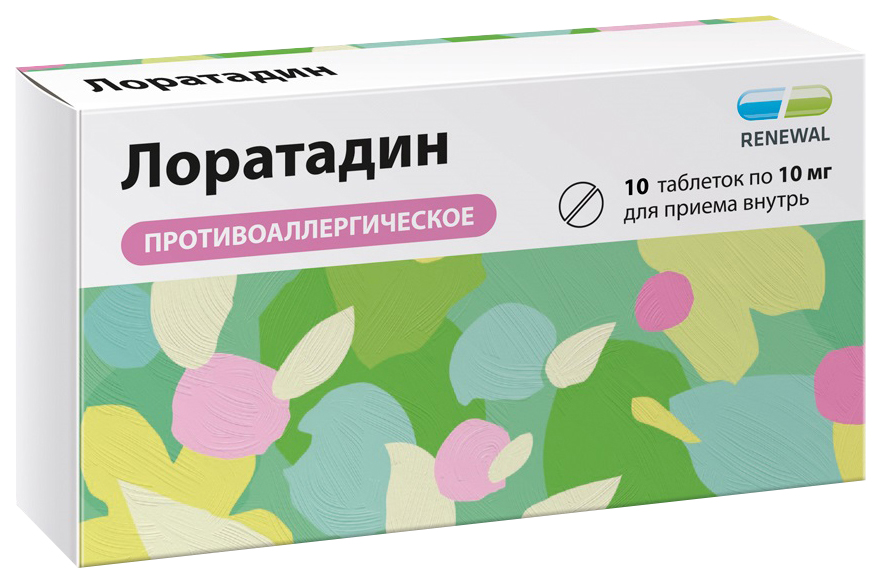Лоратадин-Renewal таб 10 мг №10