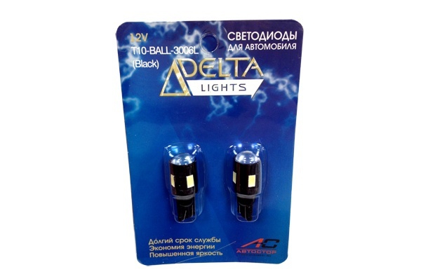 Лампа светодиодная Delta T10-BALL-3006L