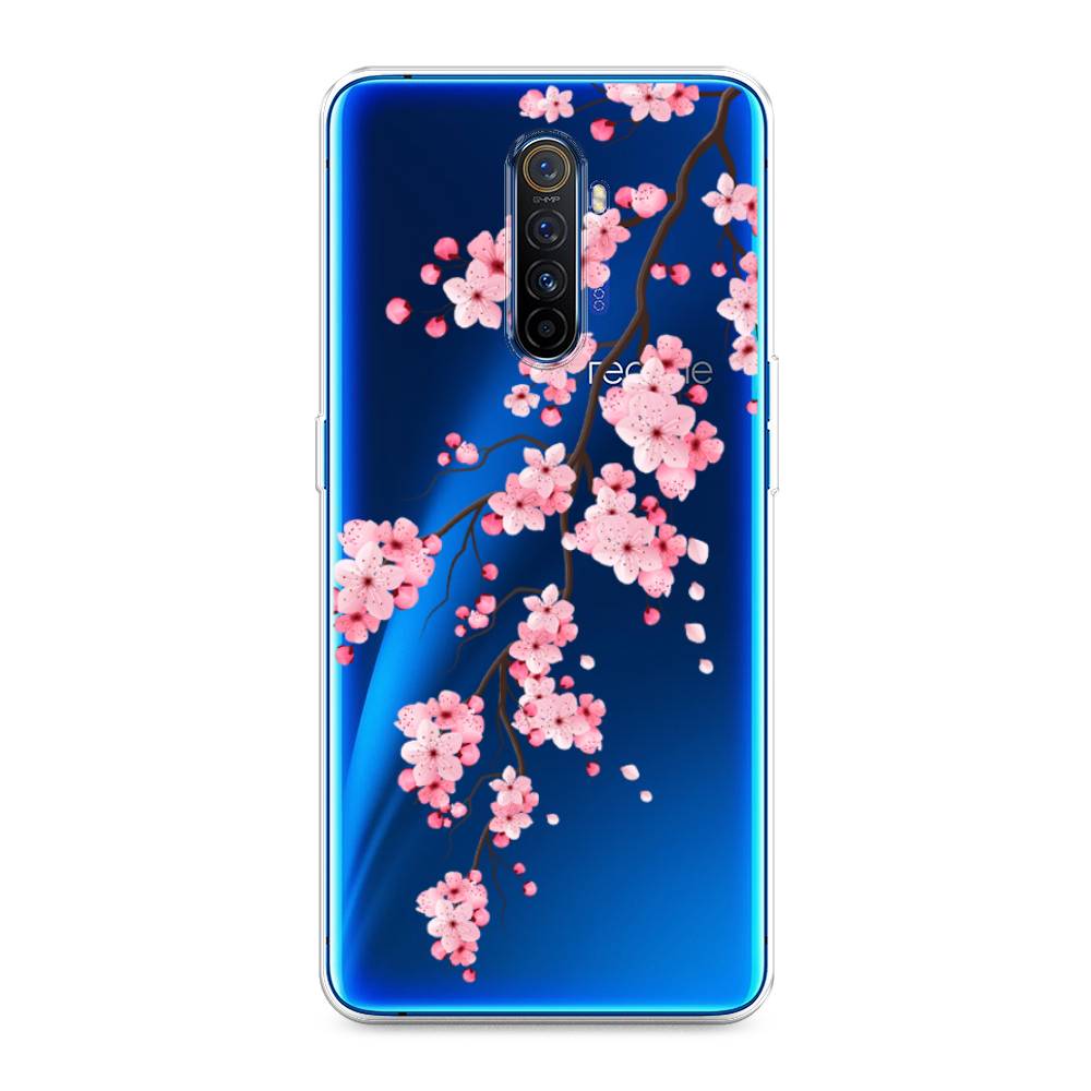 фото Чехол awog "розовая сакура" для realme x2 pro