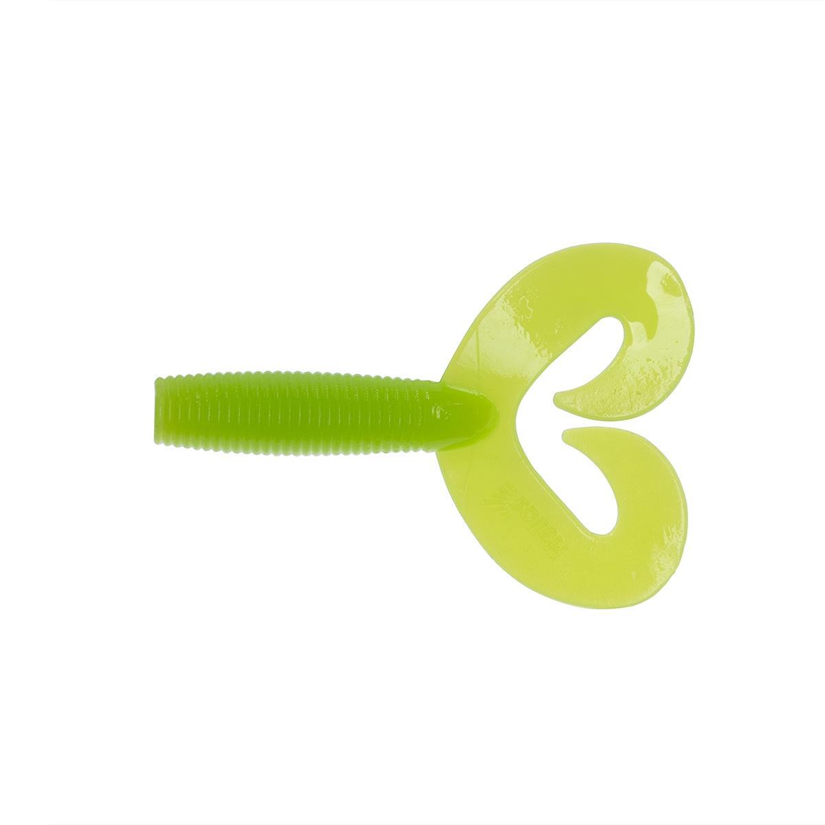 

Твистер несъедоб. Credo Double Tail 2,95"/7,5 см Lime 100шт. (HS-12-008-N) Helios