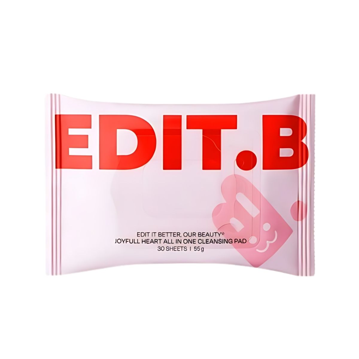 

Очищающие пэды Edit.B Joyfull Heart All-In-One Cleansing Pad 30 шт