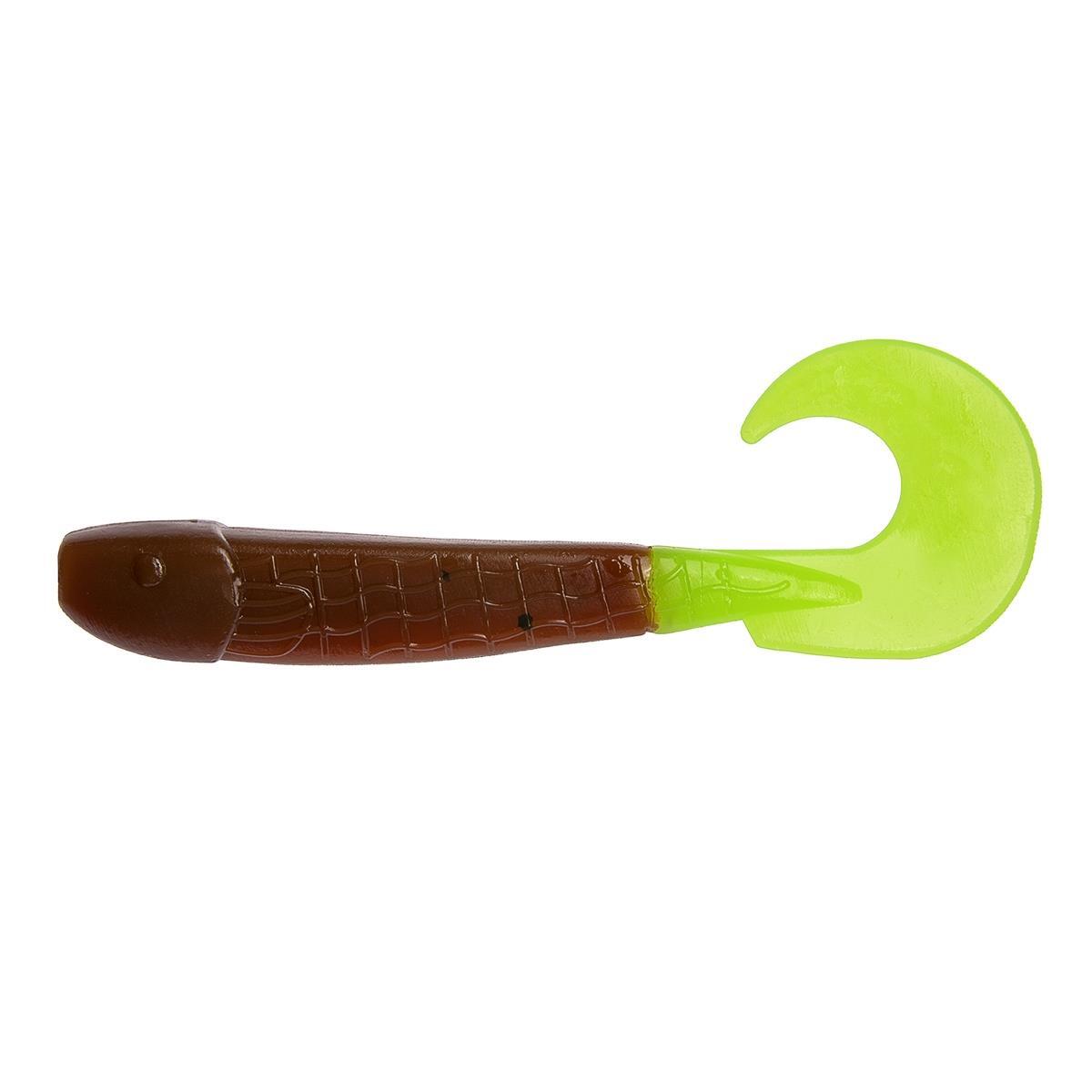 

Твистер несъедоб. Long Hybrid 3,55"/9,0 см Rusty Gold & Lime 100шт. (HS-15-017-N) Helios