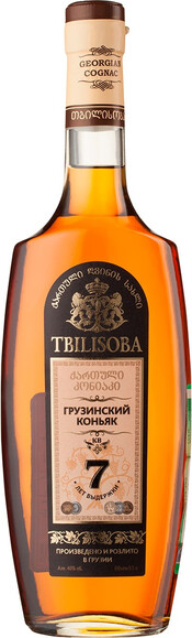 

Коньяк Georgian Wine House Tbilisoba 7 Years Old 40% 0,5 л