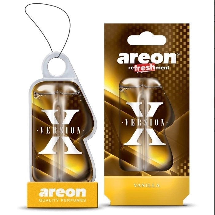 

Ароматизатор подвесной гель AREON LIQUID X-VER REFRESHMENT Vanilla