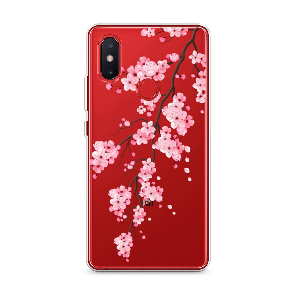 

Чехол Awog на Xiaomi Mi 8 SE "Розовая сакура", Розовый;коричневый, 33750-8