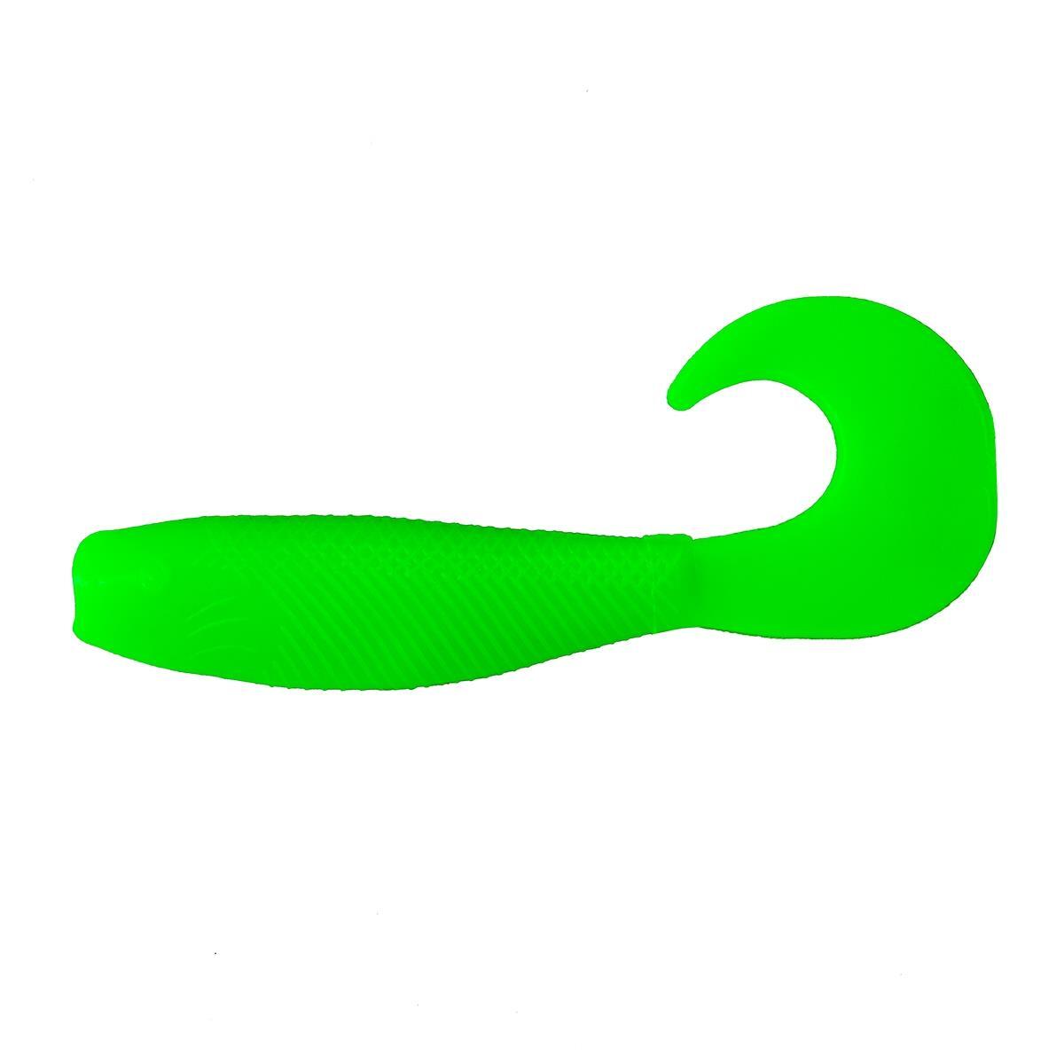 

Твистер несъедоб. Hybrid 3,15"/8,0 см Electric green 100шт. (HS-14-007-N) Helios