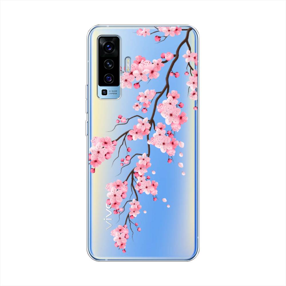 

Чехол Awog на Vivo X50 "Розовая сакура", Розовый;коричневый, 262250-8