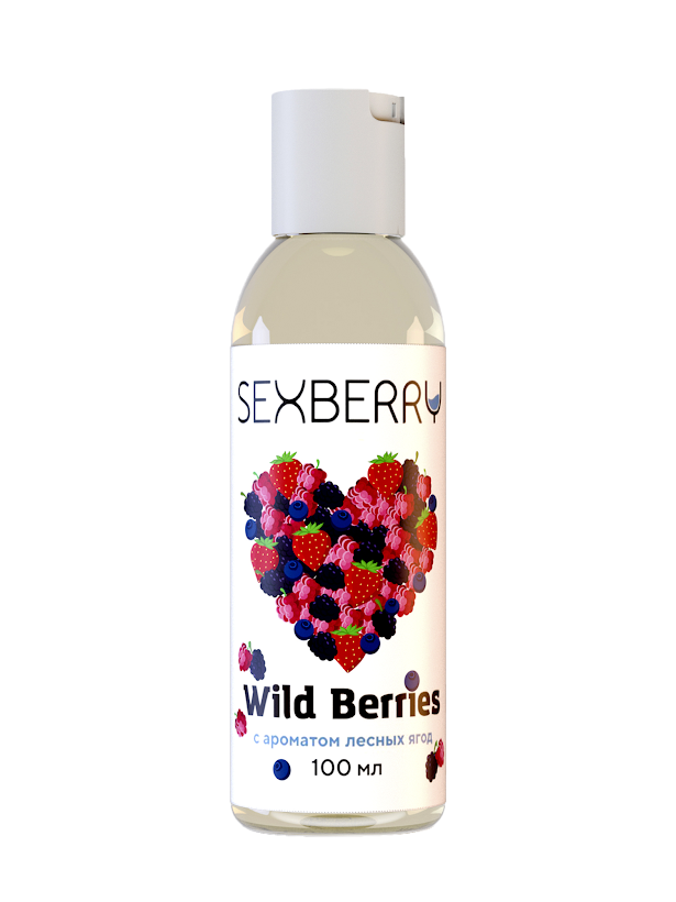 Купить Интимная смазка Sexberry с ароматом Лесные ягоды 100 мл