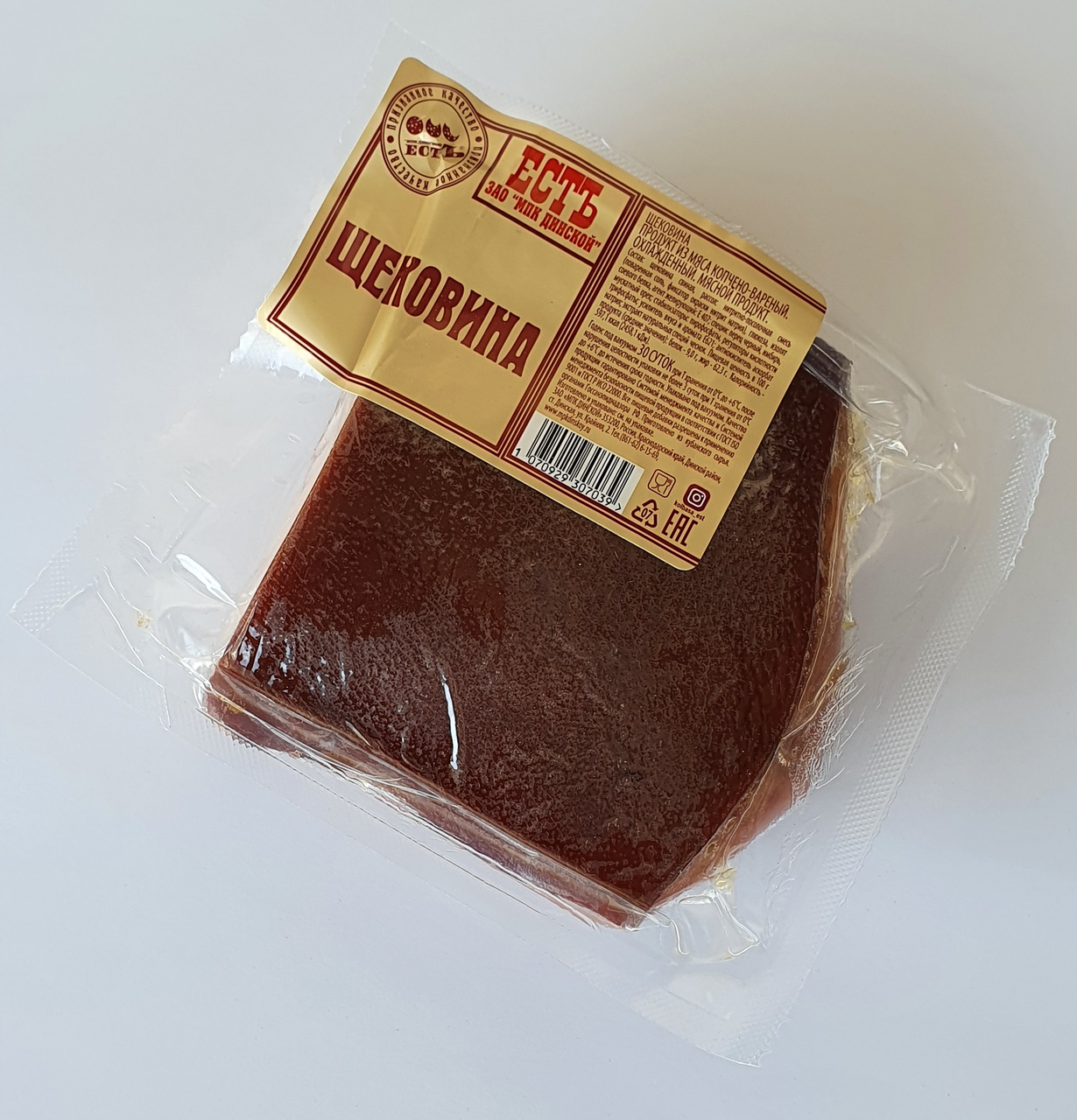 

Щековина Естъ копчено-вареная ~350 г