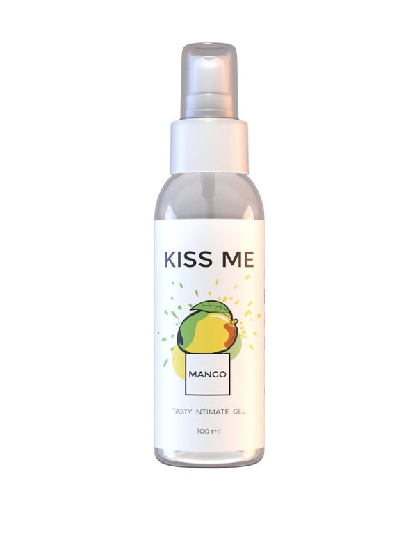 фото Интимная смазка kiss me с ароматом манго 100 мл smaska