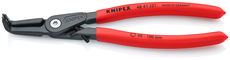 

KNIPEX Щипцы прециз. для внутр. стопорн. колец, с ограничит., губки 90°, посад. размер d 4
