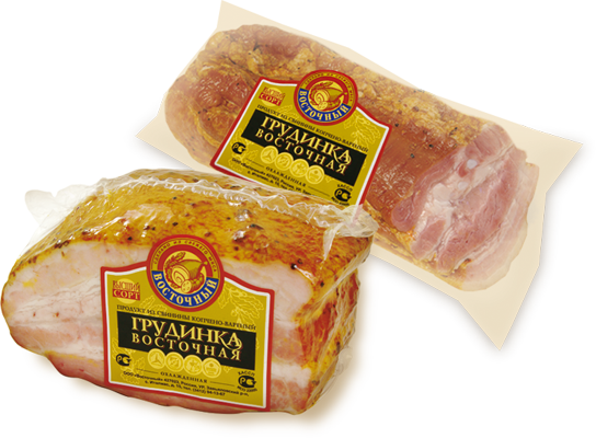 

Грудинка Восточный Южная варено-копченая ~1 кг