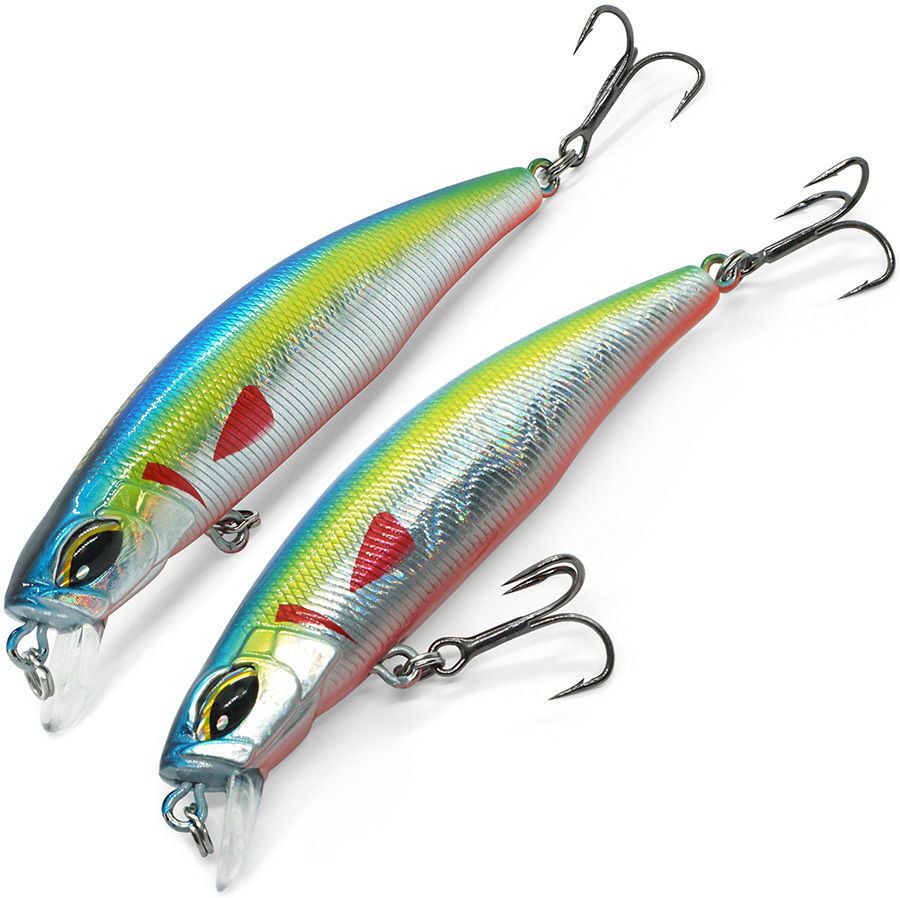 

Воблер Kosadaka TIDE MINNOW XS 75F BAK, Синий;голубой;зеленый;серебристый;красный, TIDE MINNOW