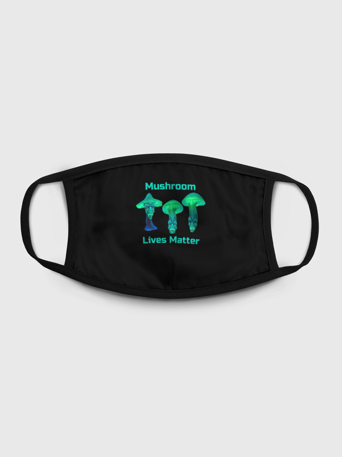

Многоразовая маска унисекс Burnettie Mushroom Lives Matter, Разноцветный, Mushroom Lives Matter