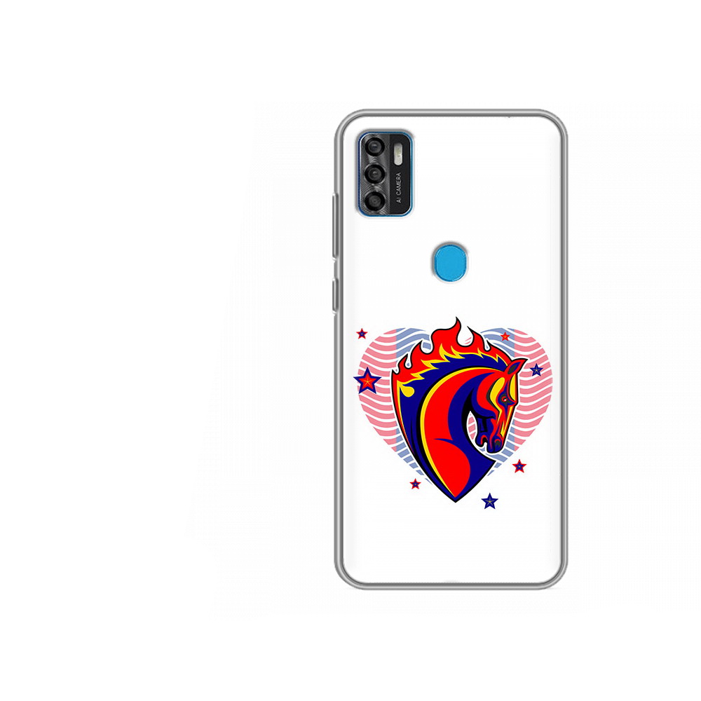 

Чехол MyPads Tocco для ZTE Blade A7s 2020 ФК ЦСЛ Лошадь (PT158171.472.180), Tocco