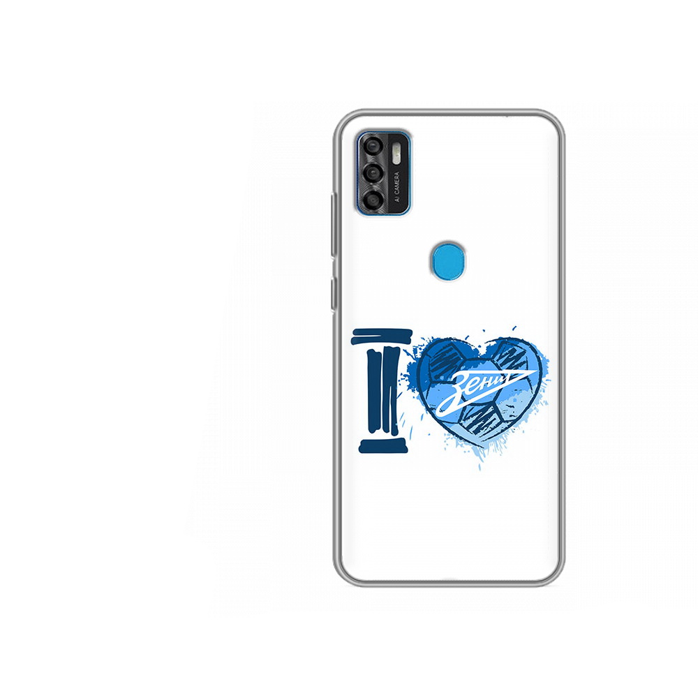 

Чехол MyPads Tocco для ZTE Blade A7s 2020 ФК я люблю зенит (PT158171.472.186), Tocco