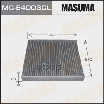 фото Фильтр салона masuma mc-e4003cl masuma арт. mc-e4003cl