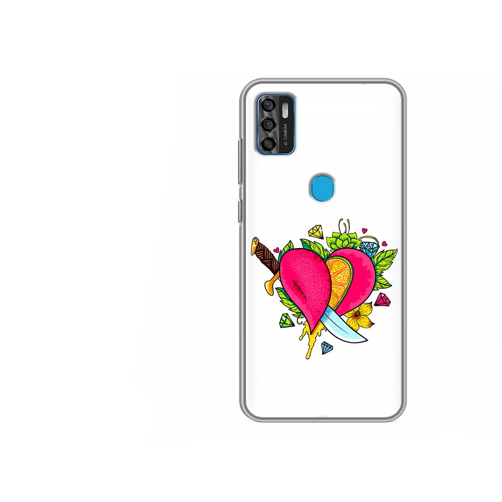 

Чехол MyPads Tocco для ZTE Blade A7s 2020 Фруктовое сердце (PT158171.472.188), Tocco