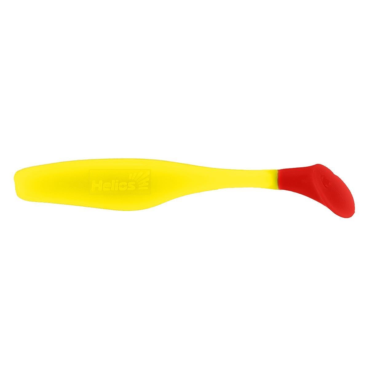 

Виброхвост Vigor 3,75"/9.5 см Acid lemon & Red 7шт. (HS-6-029) Helios
