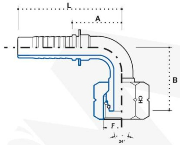 

Фитинг DKOL ATD (DN05 3 16)x90град.x(M14x1,5) FI-18 ATD809212