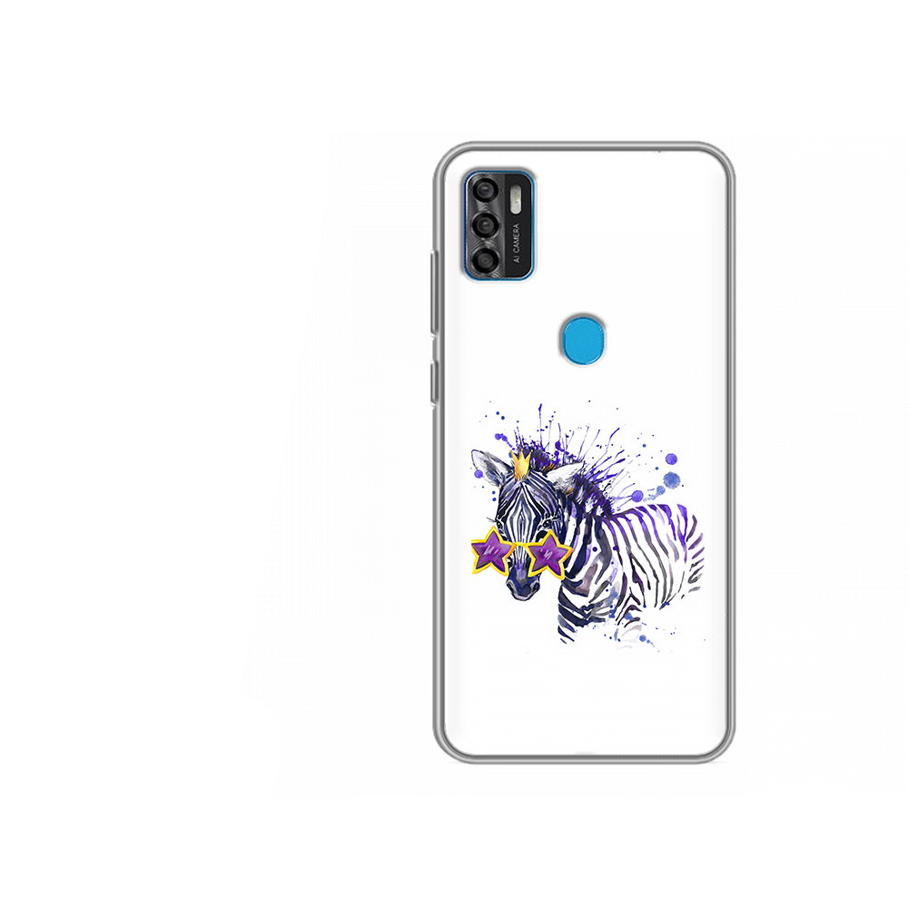 

Чехол MyPads Tocco для ZTE Blade A7s 2020 акварельная зебра (PT158171.472.215), Tocco