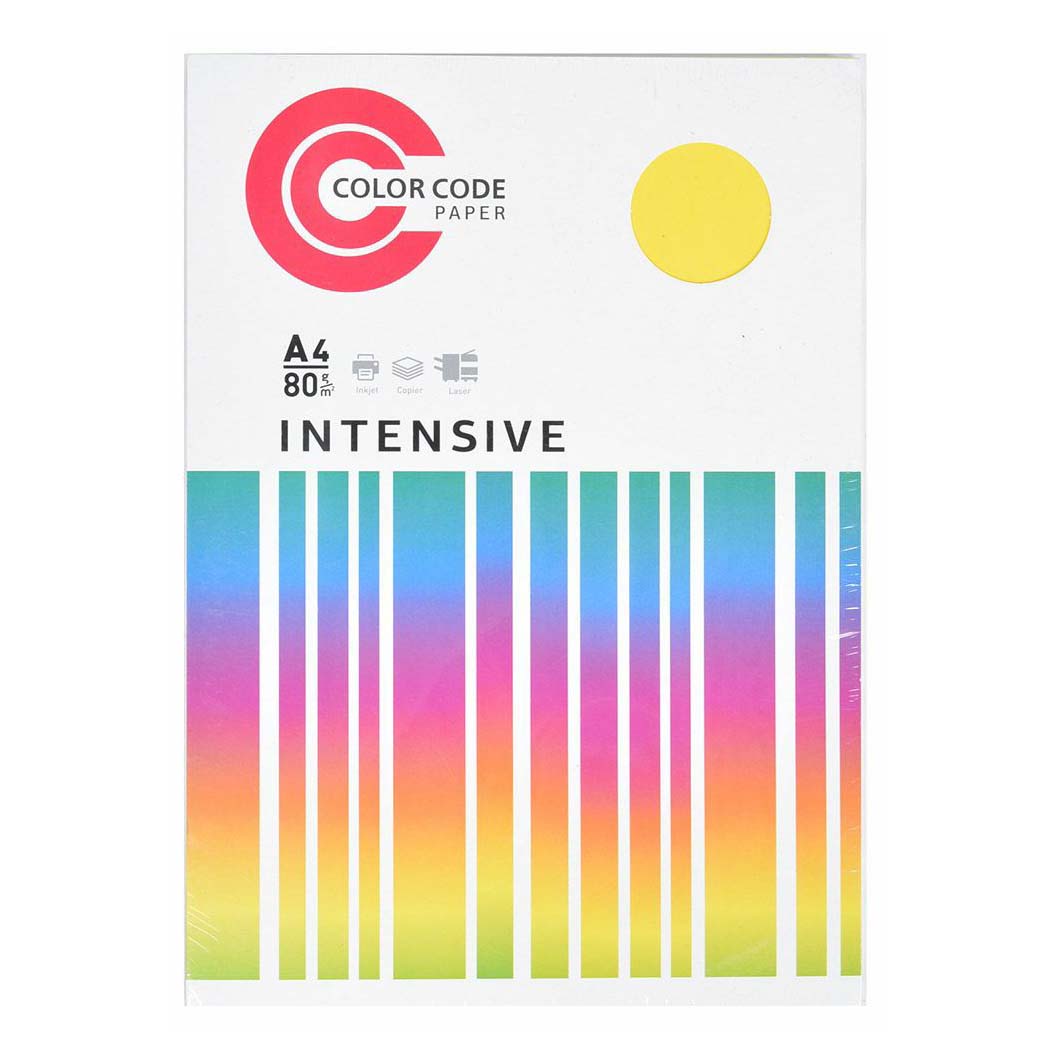 

Цветная бумага Бланкиздат Color Code А4 21,0 х 29,7 см 5 цветов 100 листов