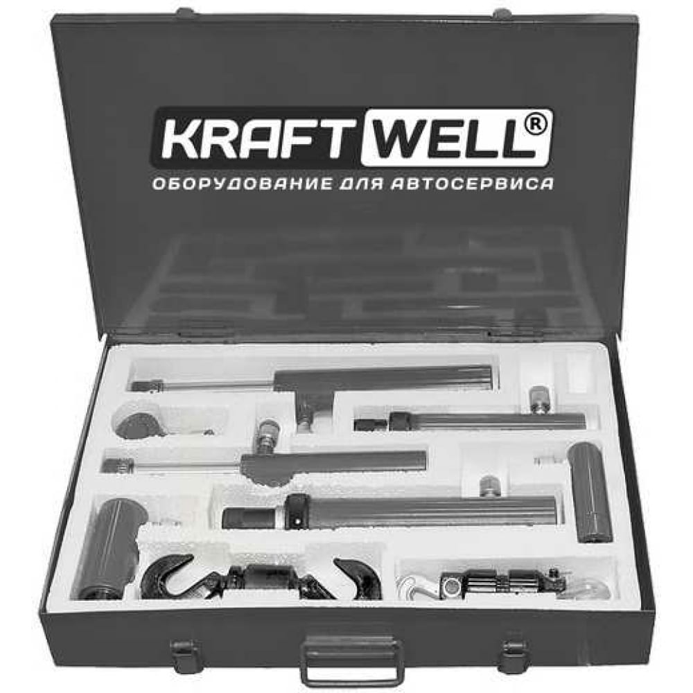 

KraftWell Набор гидроцилиндров усилием от 2 до 10 т. (7шт). В комплекте KRWHCS