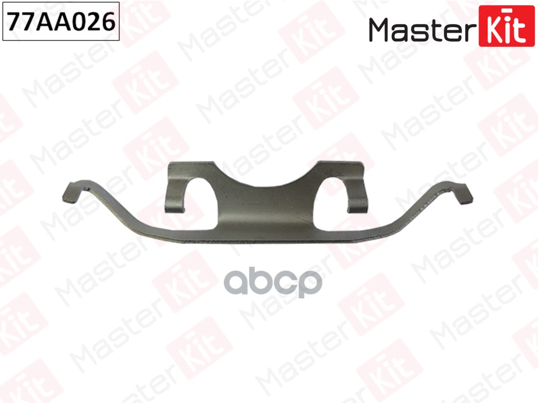 

Установночный комплект тормозных колодок MASTERKIT 77AA026