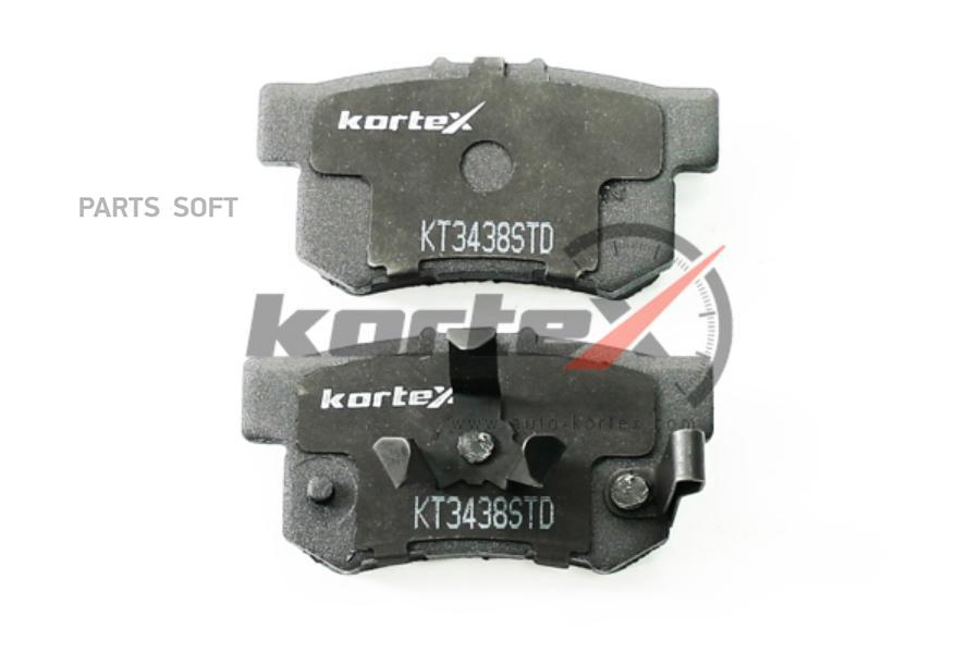 Колодки тормозные HONDA Accord (08-),CR-V (05-06) задние (4шт.) KORTEX