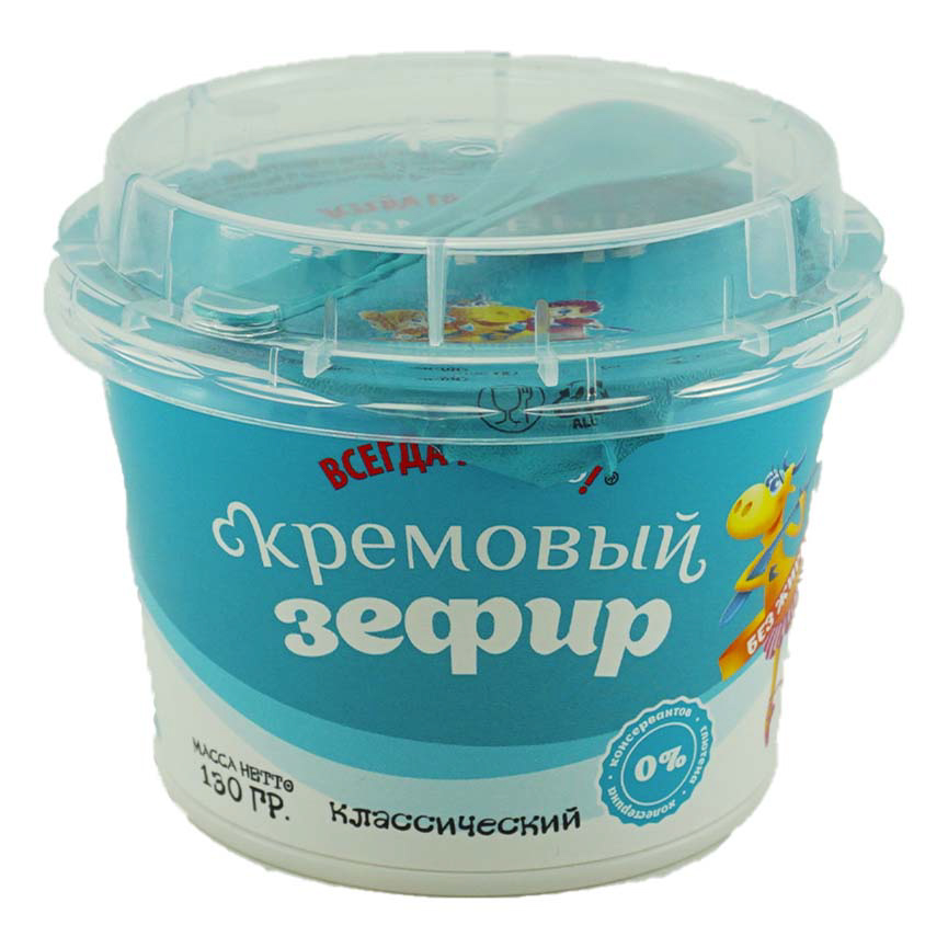 

Кремовый зефир Всегда готовь Классический 130 г