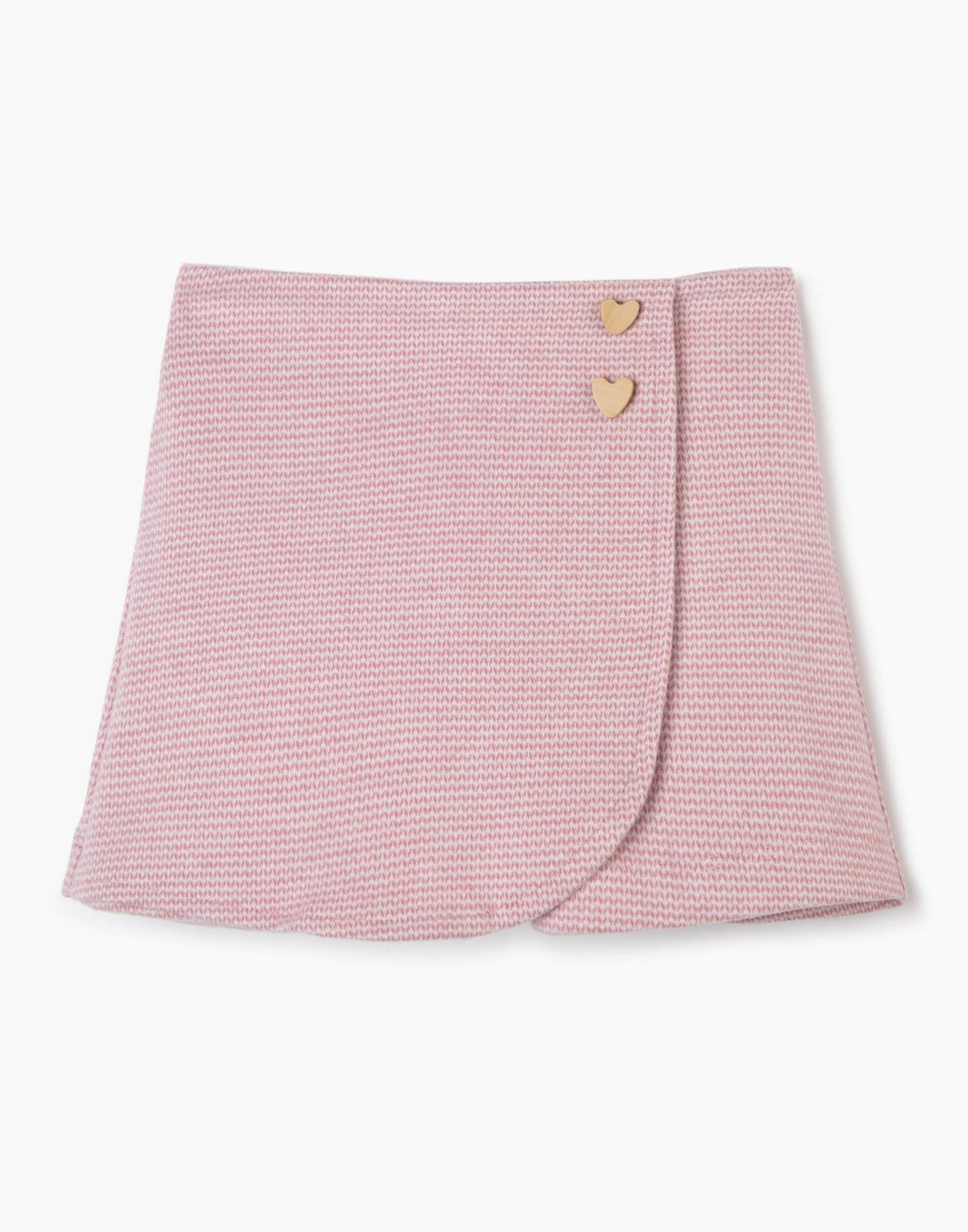 Юбка-шорты детская Gloria Jeans GSK017629, розовый/белый, 98 юбка шорты женская asics advantage белый