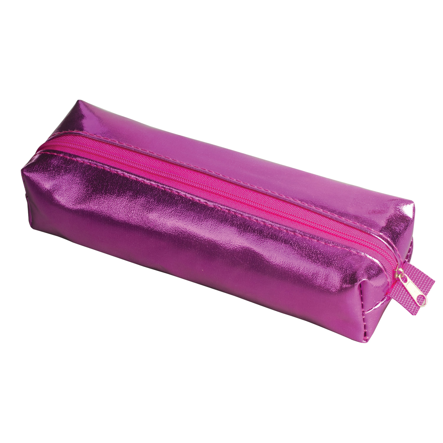 фото Пенал-косметичка brauberg винтаж пурпурный, под искусственную кожу, 20х6х4 см