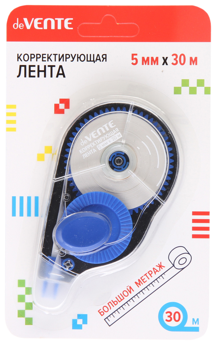 

Корректирующая лента deVente 5 мм х 30 м 4062702