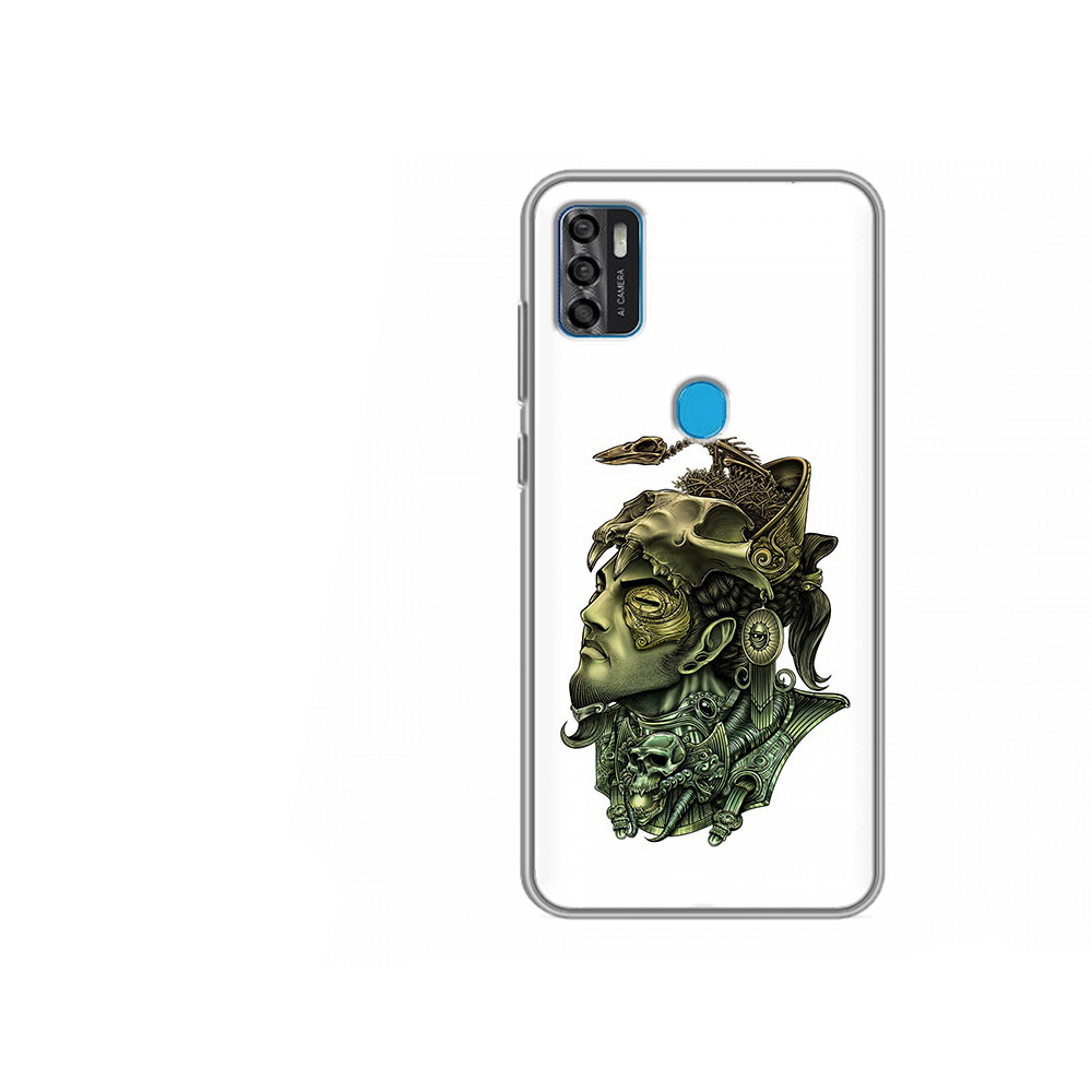 

Чехол MyPads Tocco для ZTE Blade A7s 2020 бронзовый воин (PT158171.472.248), Tocco