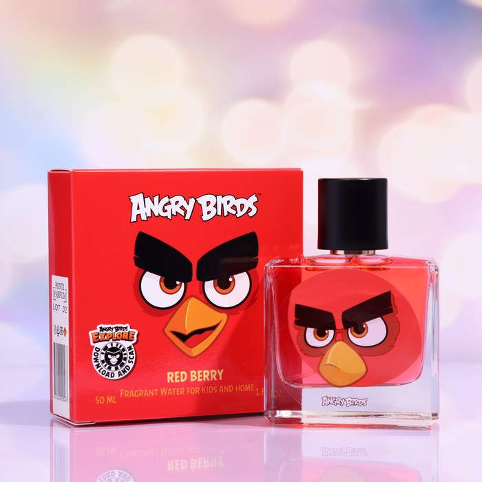 

Душистая вода для детей Angry Birds Red Berry Красная ягода, 50 мл