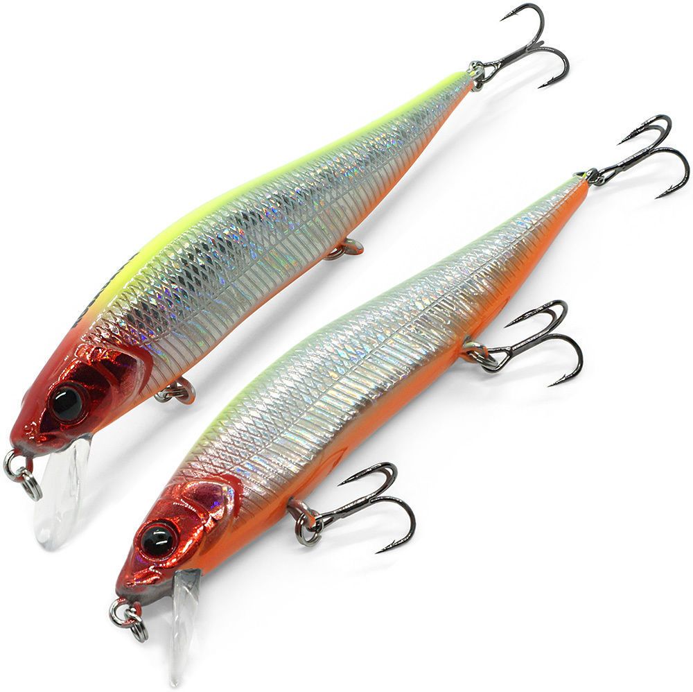 

Воблер Kosadaka VISION MINNOW XS 98SP LME, Зеленый;серебристый;оранжевый;красный, VISION MINNOW XS