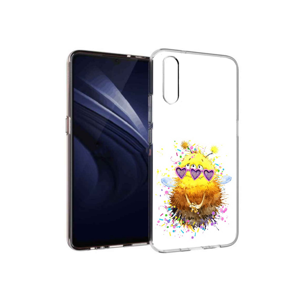 

Чехол MyPads Tocco для Vivo V17 Neo Пушитый шмель (PT226959.388.143), Прозрачный, Tocco