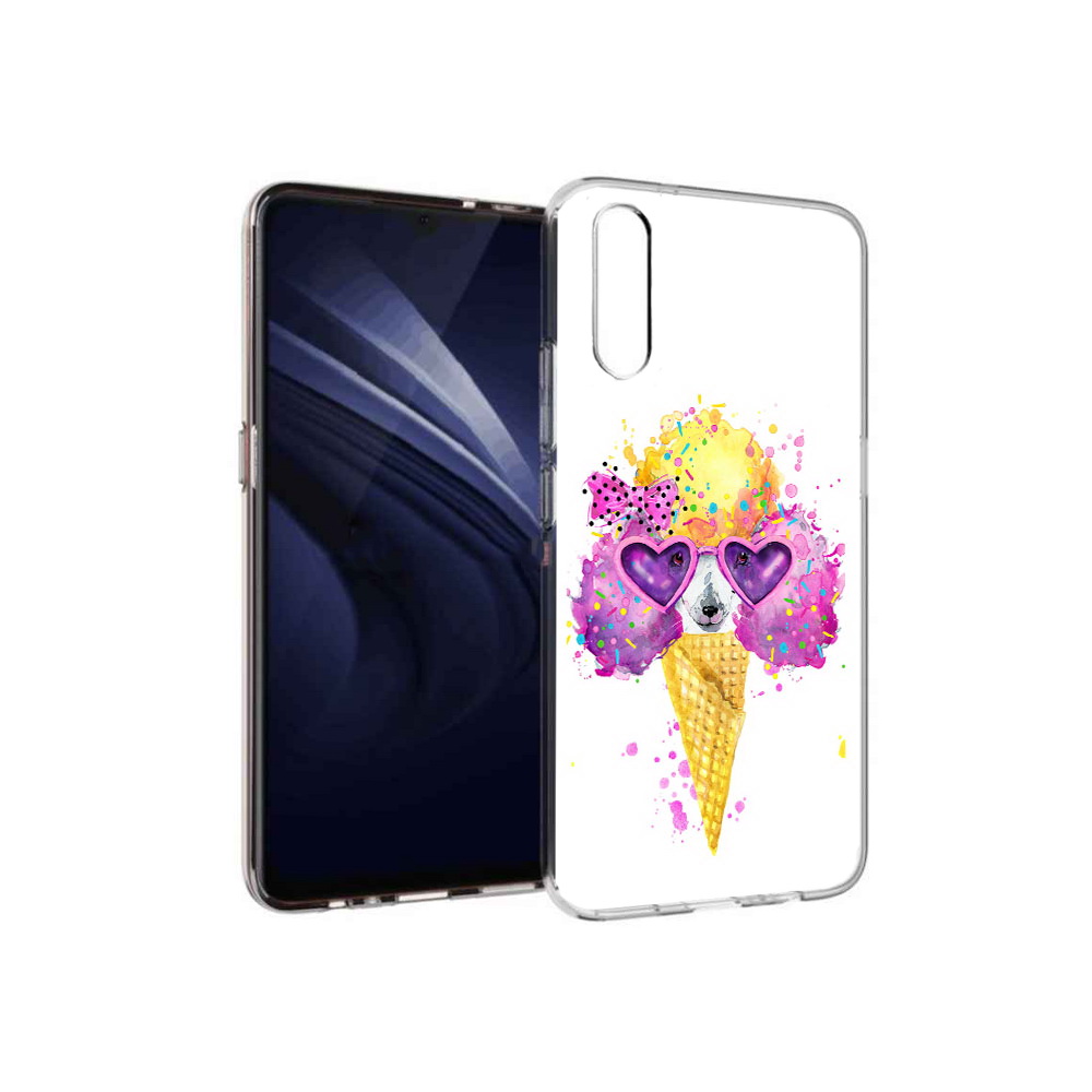 

Чехол MyPads Tocco для Vivo V17 Neo Рожок (PT226959.388.146), Прозрачный, Tocco