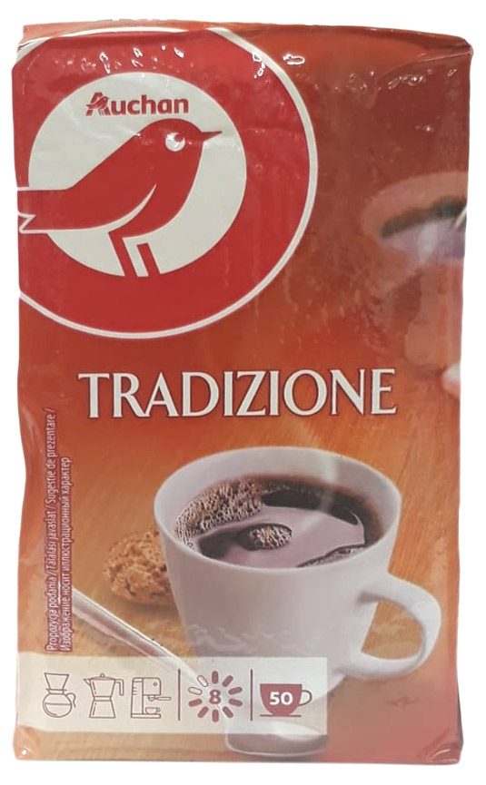 

Кофе АШАН Красная птица Tradizione молотый 250 г