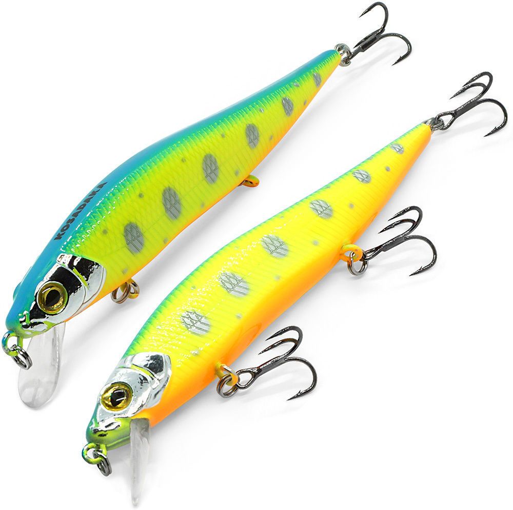 

Воблер Kosadaka VISION MINNOW XS 98SP SNT, Желтый;оранжевый;голубой;серый, VISION MINNOW XS