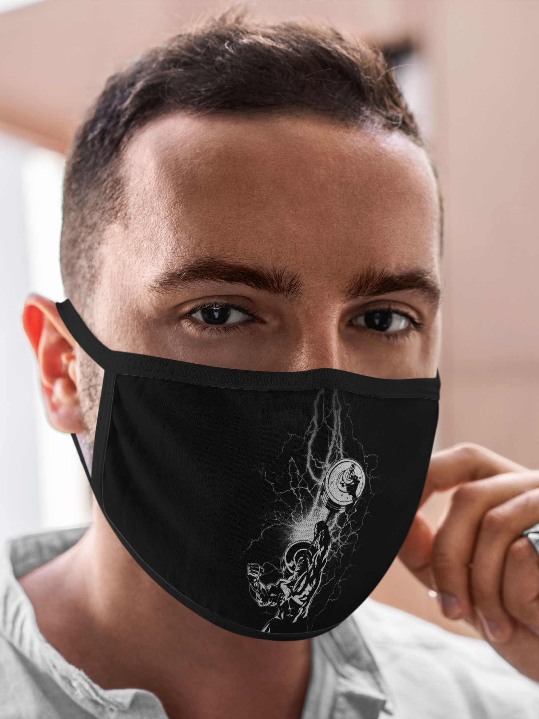 

Многоразовая маска унисекс Burnettie Пауэрлифтинг Powerlifting, Разноцветный, Пауэрлифтинг Powerlifting