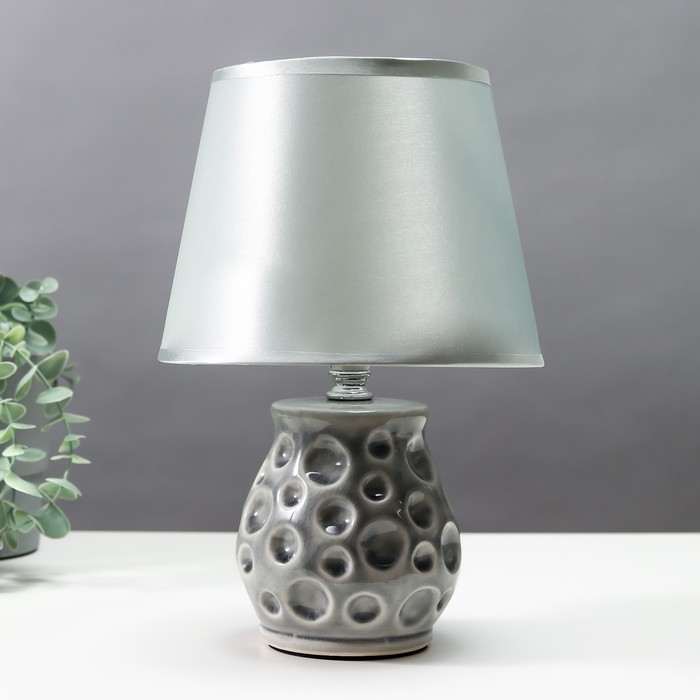

Настольная лампа 16797/1GR E14 40Вт серый 17x17x26 см