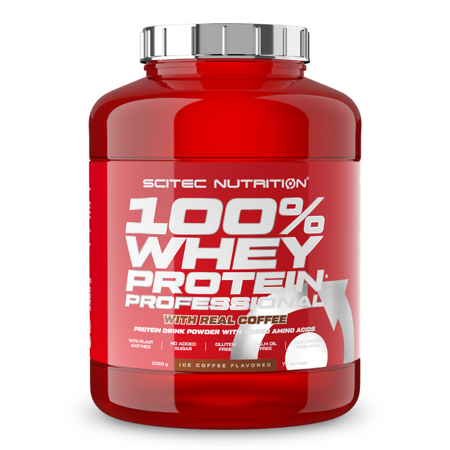 Scitec Nutrition 100% Whey Protein Professional 2350 г, холодный кофе