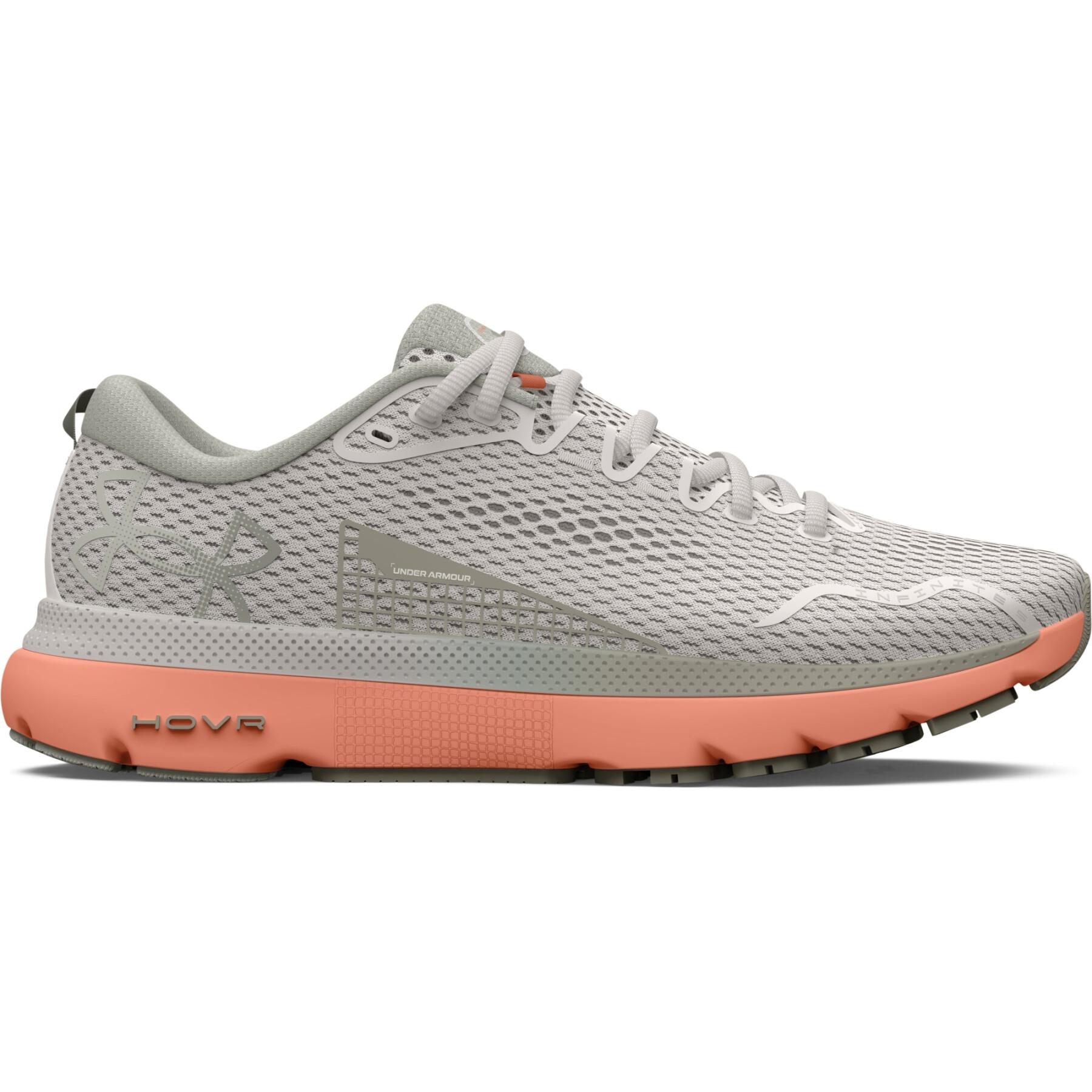 

Кроссовки женские Under Armour Hovr Infinite 3026550-301 серые 36.5 EU, Серый, Hovr Infinite