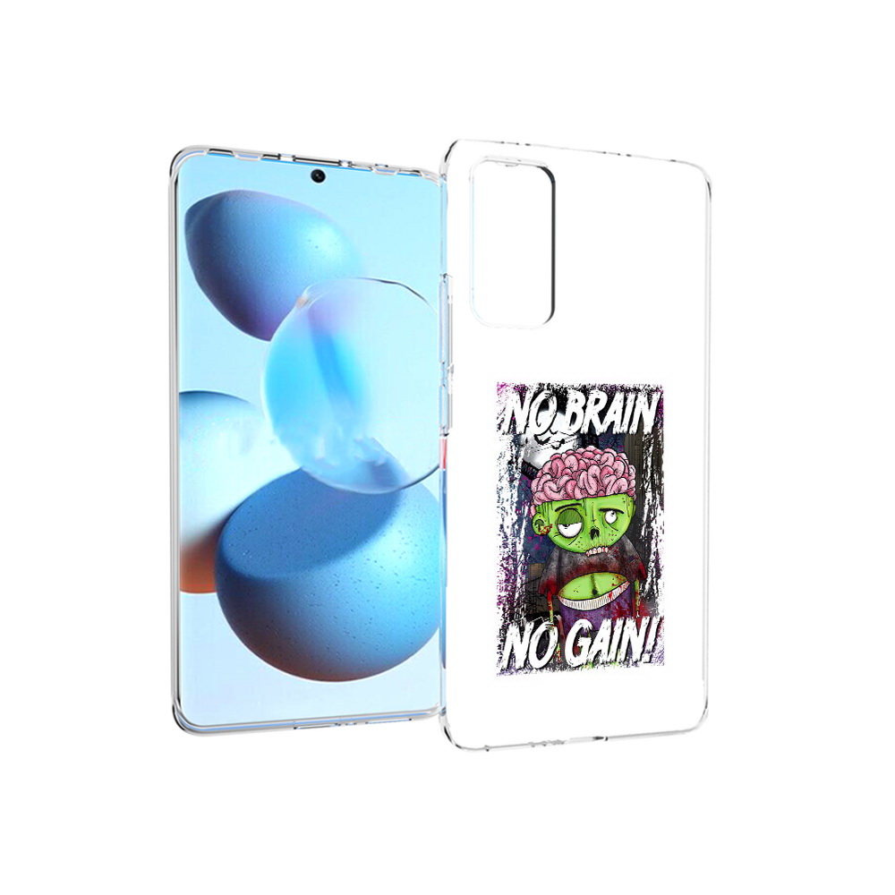 

Чехол MyPads Tocco для Xiaomi Mi Civi глупый зомби (PT172370.274.289), Прозрачный, Tocco