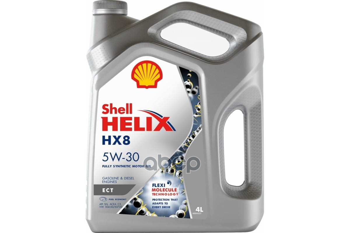 

Моторное масло Shell синтетическое Helix Hx8 Ect 5w30 4л