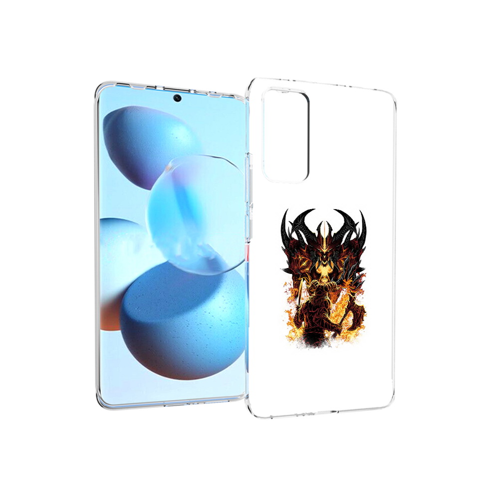 

Чехол MyPads Tocco для Xiaomi Mi Civi демон shadow fiend (PT172370.274.318), Прозрачный, Tocco